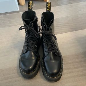 Dr. Martens Jadon platform boots. Size 7